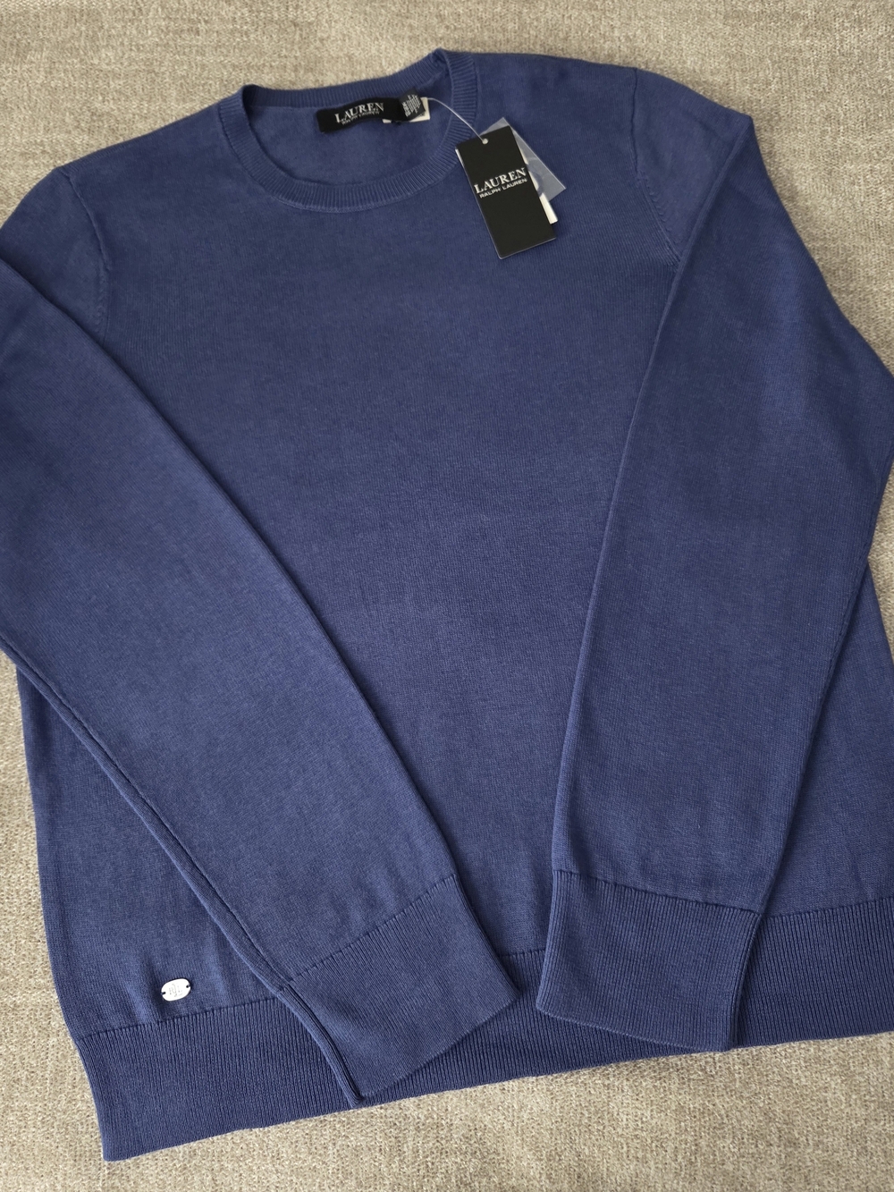 Lauren Ralph Lauren Women's Crewneck Sweater - Deep Navy
